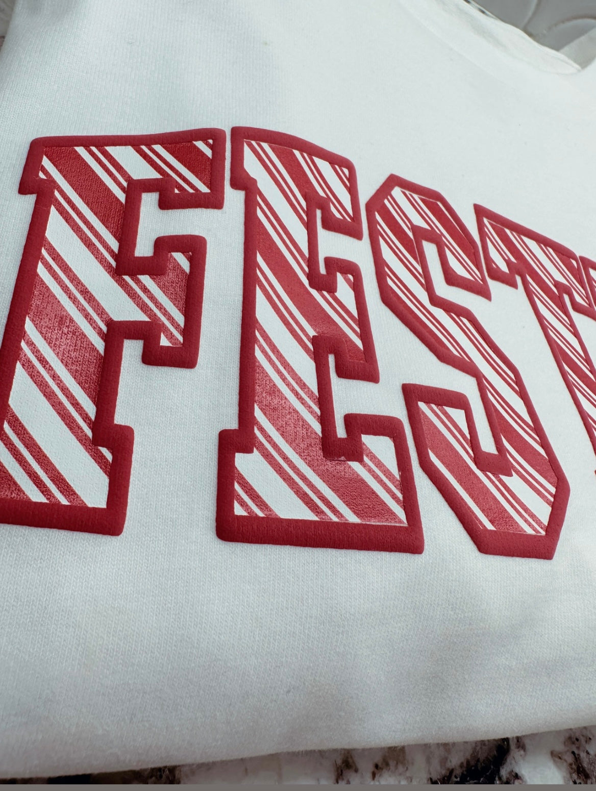 Candy Cane Festive Sweatshirt