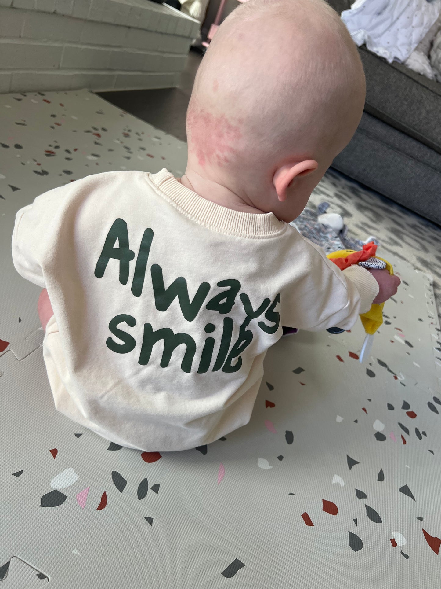 Always Smile Bubble Romper