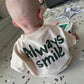 Always Smile Bubble Romper