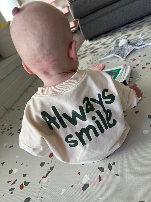 Always Smile Bubble Romper