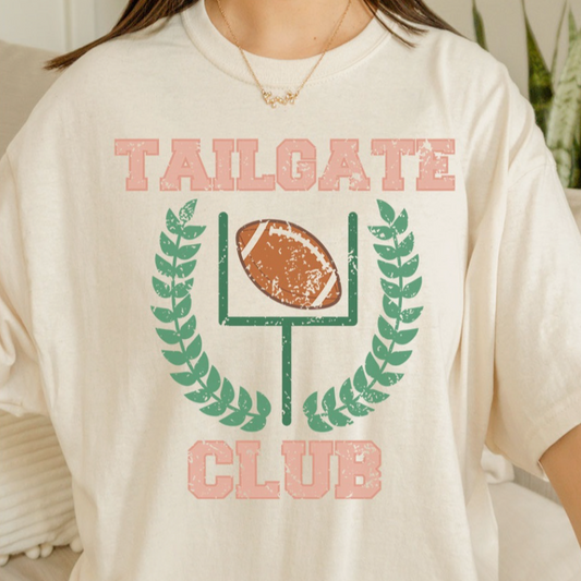 Retro Tailgate Club Oversized Graphic Tee