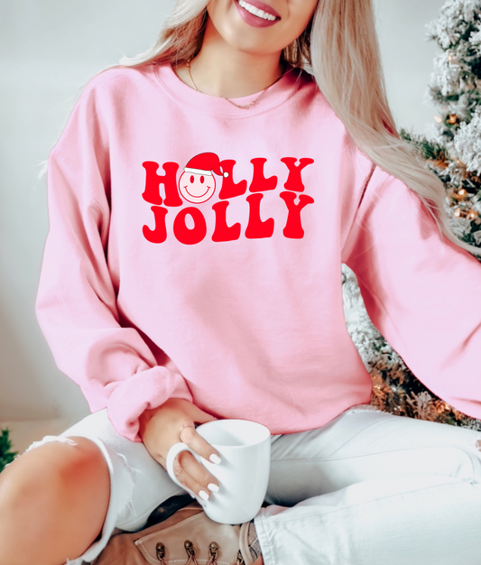 Groovy Holly Jolly Sweatshirt