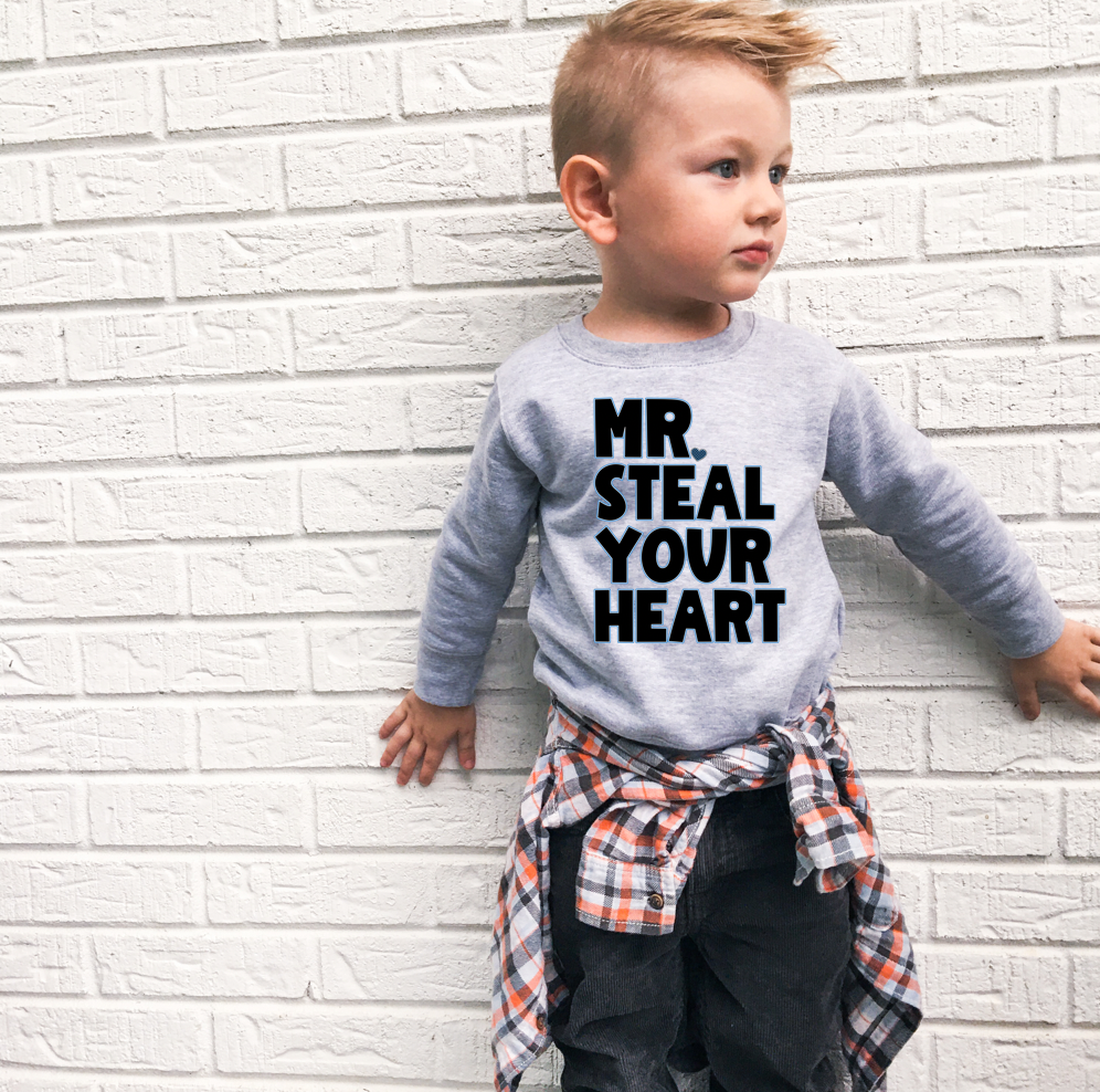 mr. steal your heart | black