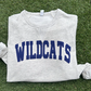 wildcats sweatshirt | oatmeal