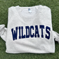 wildcats sweatshirt | oatmeal
