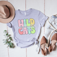 groovy bright wildcats | athletic heather