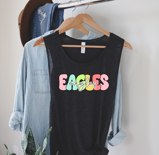 groovy bright eagles | heather black