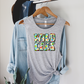 colorful leopard wildcats | athletic heather | adult