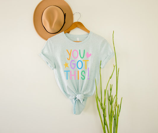 you got this | heather prism ice blue